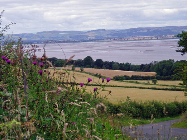 View across irth of Tay