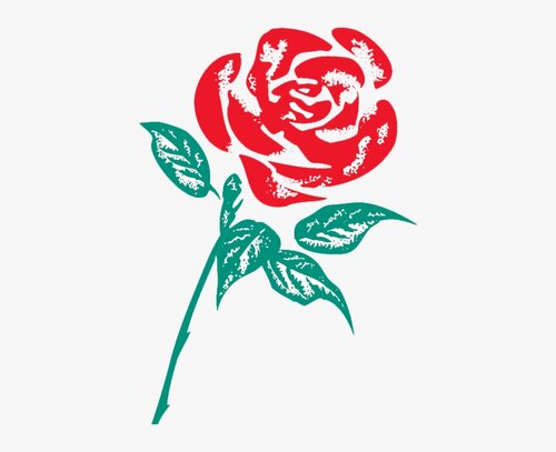 Labour's red rose symbol