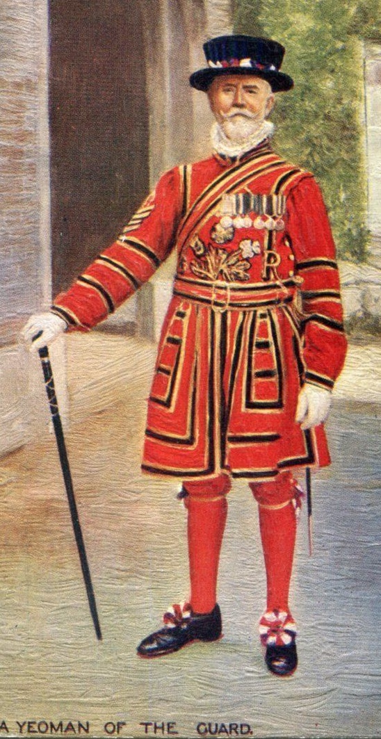 Yeoman of the Guard in uniform