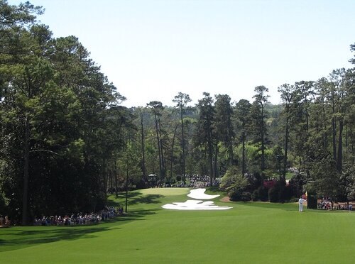 Augusta Golf Club. View of fairway and 10th hole.