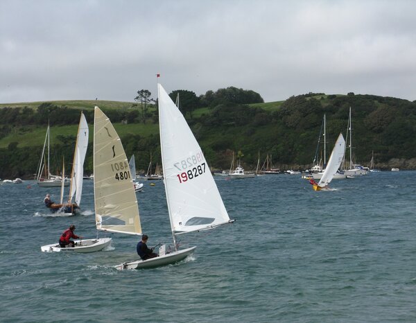 Dinghies at Salcombe