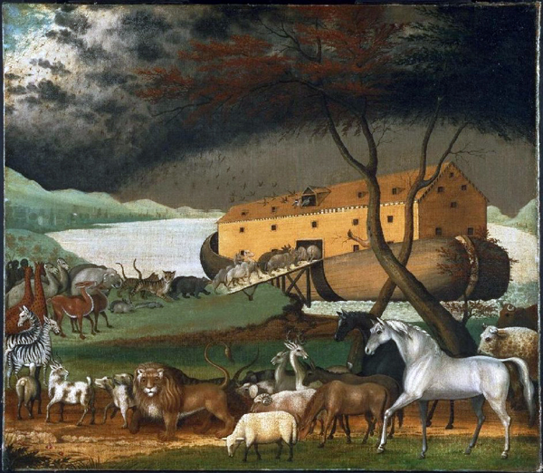 1846 painting of Noah's Ark