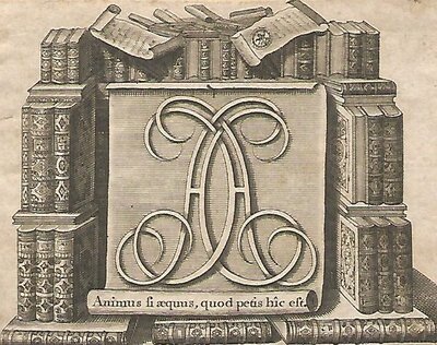 Bookpile bookplate